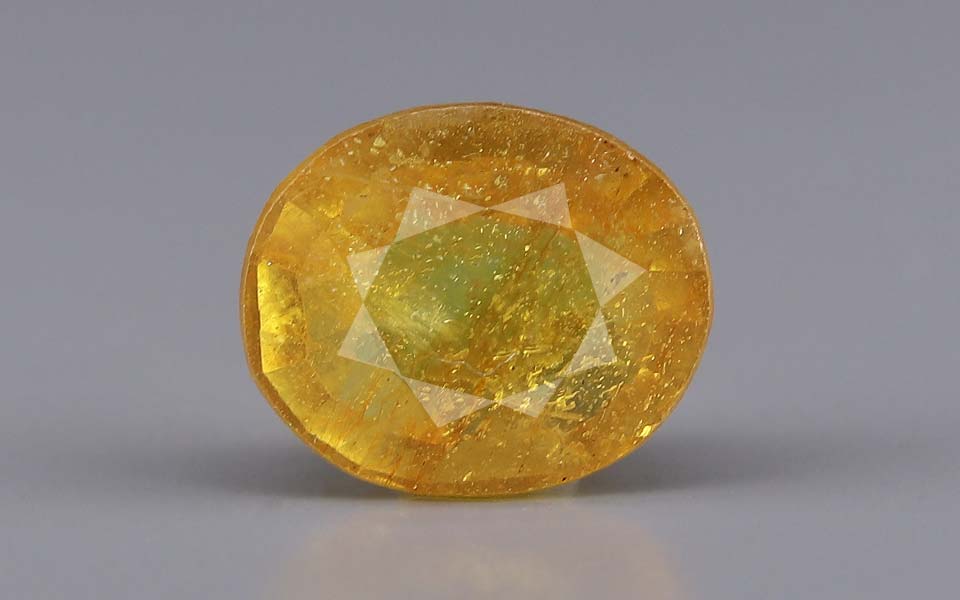 Yellow Sapphire (Pukhraj) Gemstone - 5.72 Carats