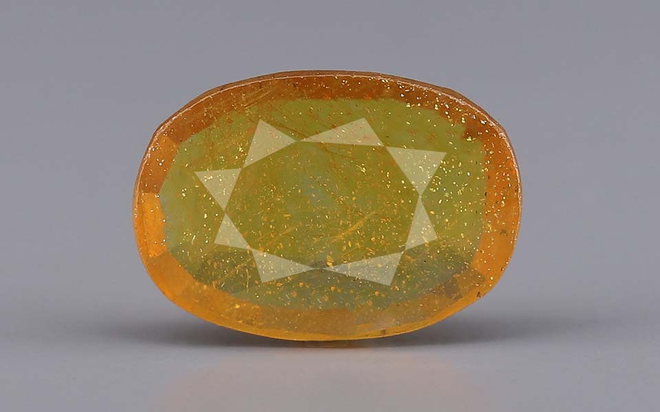 Yellow Sapphire (Pukhraj) Gemstone - 5.78 Carats