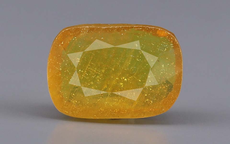 Yellow Sapphire (Pukhraj) Gemstone - 5.93 Carats