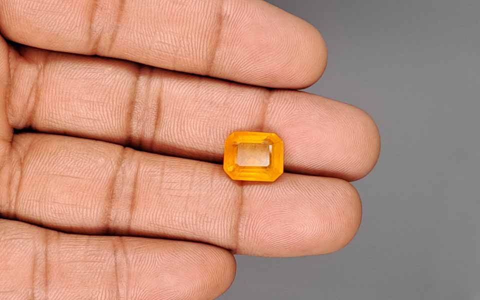 Yellow Sapphire (Pukhraj) Gemstone - 6.05 Carats