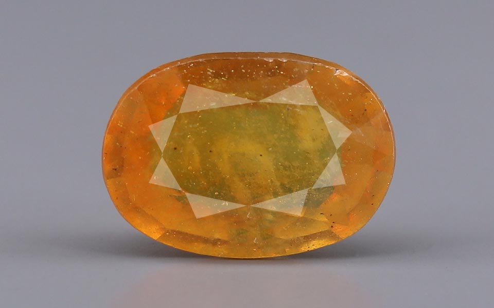 Yellow Sapphire (Pukhraj) Gemstone - 6.2 Carats