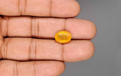 Yellow Sapphire (Pukhraj) Gemstone - 6.39 Carats