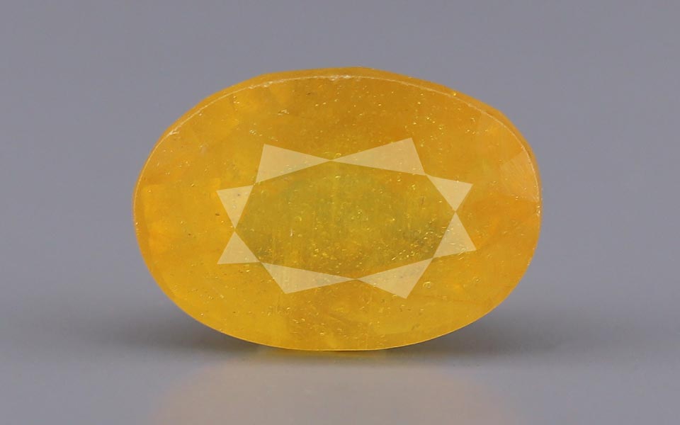 Yellow Sapphire (Pukhraj) Gemstone - 6.39 Carats