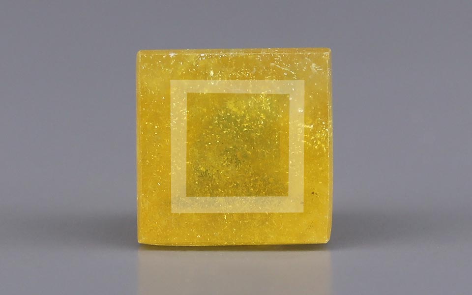 Yellow Sapphire (Pukhraj) Gemstone - 6.5 Carats