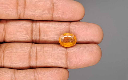 Yellow Sapphire (Pukhraj) Gemstone - 6.6 Carats
