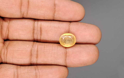 Yellow Sapphire (Pukhraj) Gemstone - 6.63 Carats