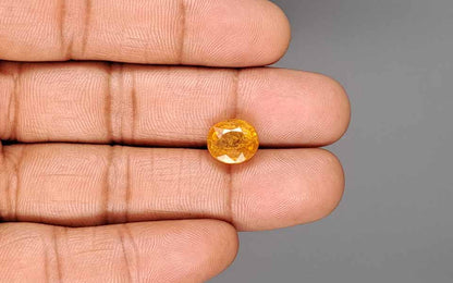 Yellow Sapphire (Pukhraj) Gemstone - 6.65 Carats