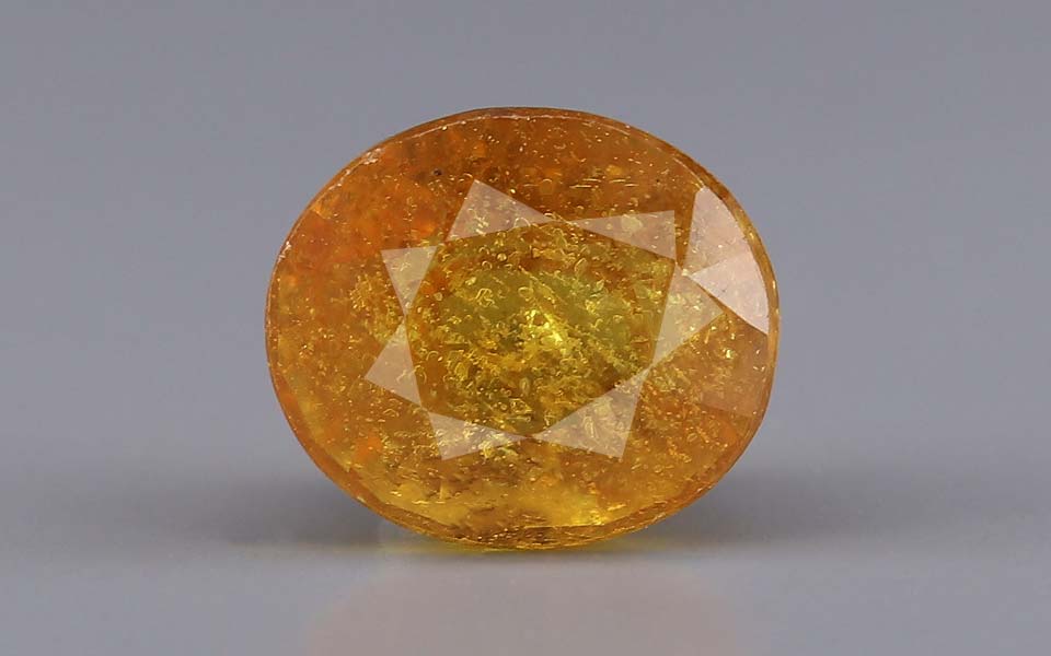 Yellow Sapphire (Pukhraj) Gemstone - 6.65 Carats