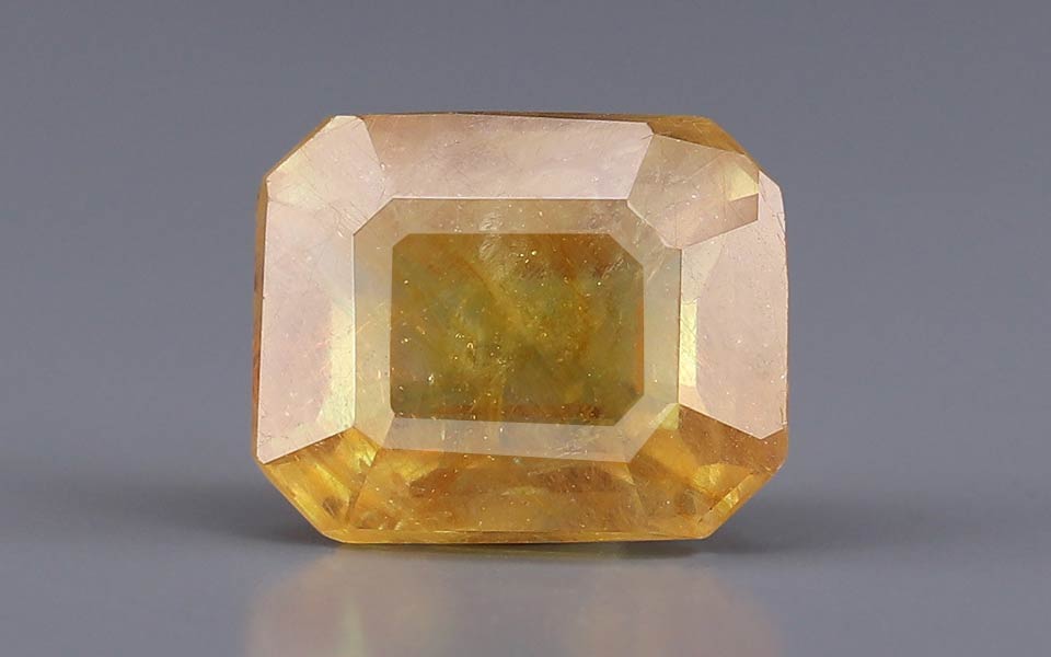 Yellow Sapphire (Pukhraj) Gemstone - 7.05 Carats