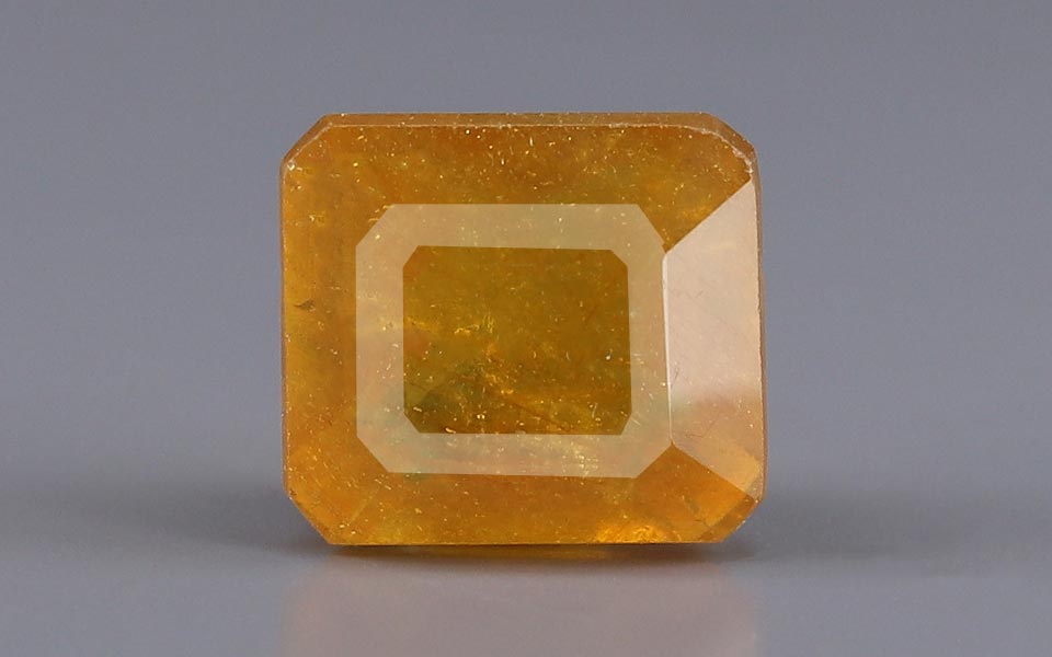 Yellow Sapphire (Pukhraj) Gemstone - 7.43 Carats