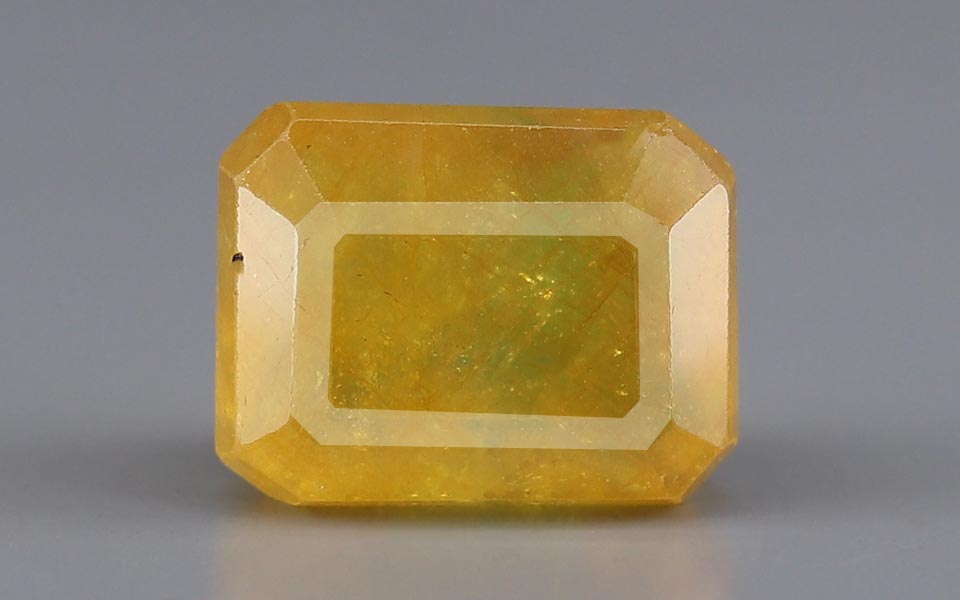 Yellow Sapphire (Pukhraj) Gemstone - 7.62 Carats