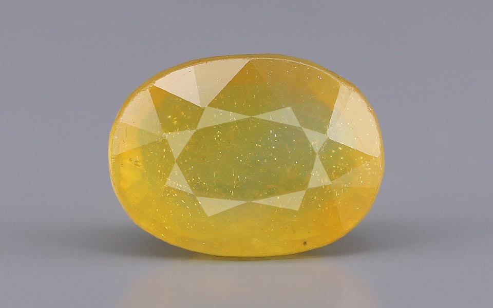Yellow Sapphire (Pukhraj) Gemstone - 7.86 Carats