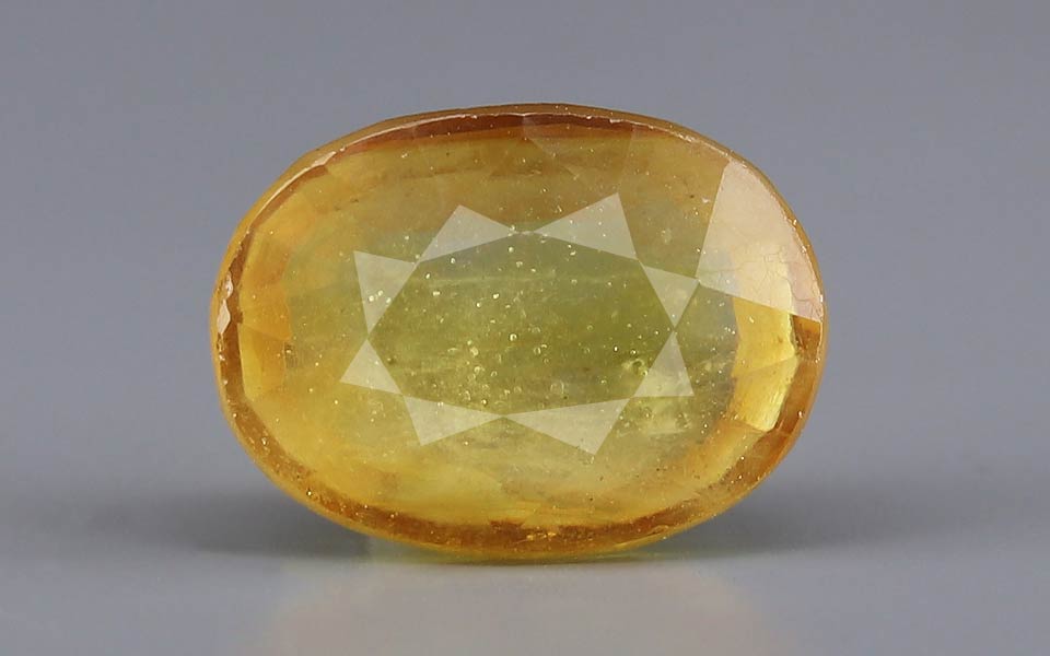 Yellow Sapphire (Pukhraj) Gemstone - 8.06 Carats