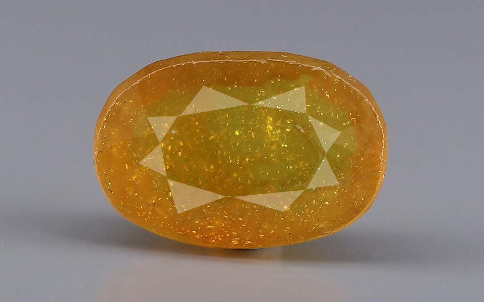 Yellow Sapphire (Pukhraj) Gemstone - 8.22 Carats