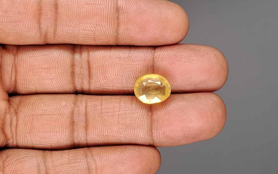 Yellow Sapphire (Pukhraj) Gemstone - 8.76 Carats