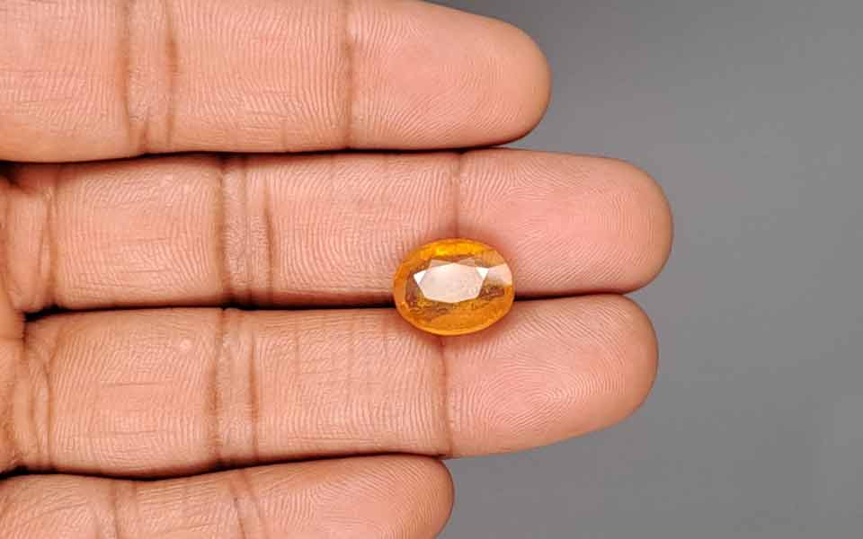 Yellow Sapphire (Pukhraj) Gemstone - 8.77 Carats