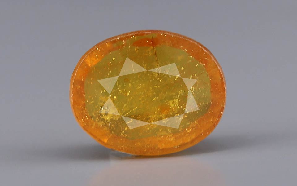 Yellow Sapphire (Pukhraj) Gemstone - 8.77 Carats