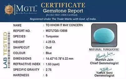 Turquoise - 4.25 Carats