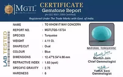 Turquoise - 4.11 Carats